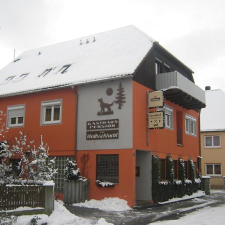 Hôtel Gasthaus Zur Wolfsschlucht à Sugenheim Extérieur photo