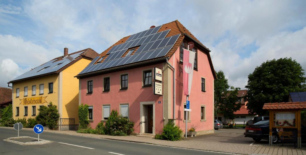 Hôtel Gasthaus Zur Wolfsschlucht à Sugenheim Extérieur photo